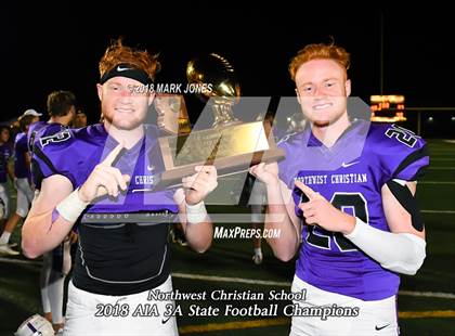 Thumbnail 3 in Northwest Christian vs. Yuma Catholic (AIA 3A Final Awards) photogallery.