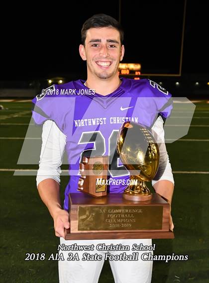 Thumbnail 2 in Northwest Christian vs. Yuma Catholic (AIA 3A Final Awards) photogallery.