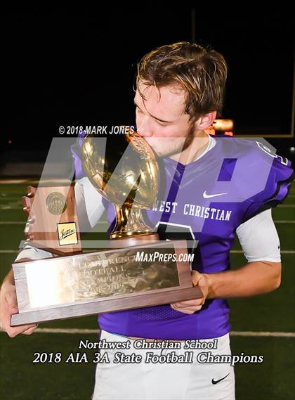 Thumbnail 3 in Northwest Christian vs. Yuma Catholic (AIA 3A Final Awards) photogallery.