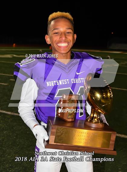 Thumbnail 3 in Northwest Christian vs. Yuma Catholic (AIA 3A Final Awards) photogallery.