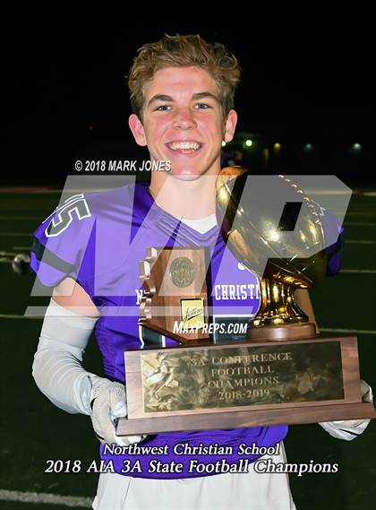 Thumbnail 2 in Northwest Christian vs. Yuma Catholic (AIA 3A Final Awards) photogallery.