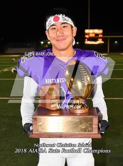 Thumbnail 3 in Northwest Christian vs. Yuma Catholic (AIA 3A Final Awards) photogallery.