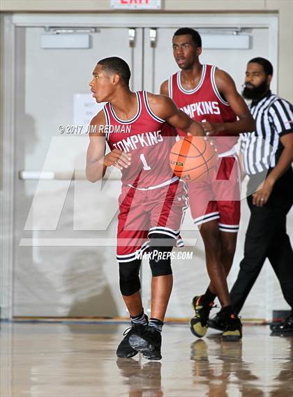 Thumbnail 2 in Lancaster vs. Tompkins (McDonald's Texas Invitational) photogallery.