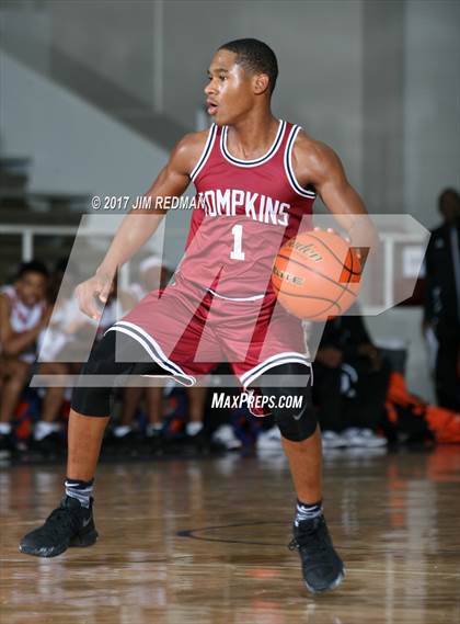 Thumbnail 1 in Lancaster vs. Tompkins (McDonald's Texas Invitational) photogallery.
