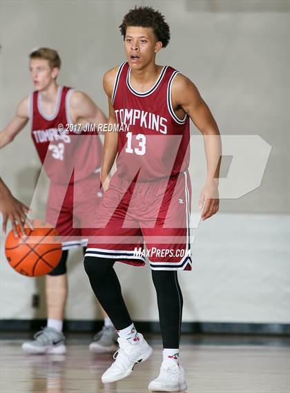 Thumbnail 1 in Lancaster vs. Tompkins (McDonald's Texas Invitational) photogallery.