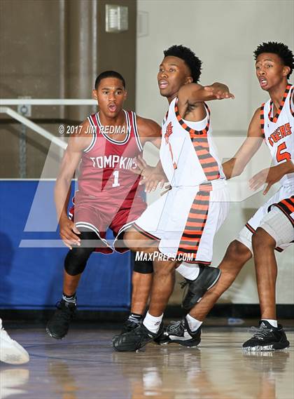 Thumbnail 1 in Lancaster vs. Tompkins (McDonald's Texas Invitational) photogallery.