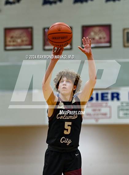 Thumbnail 1 in Winchester Community vs Columbia City (Delta Holiday Classic)  photogallery.