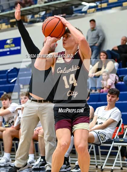 Thumbnail 2 in Winchester Community vs Columbia City (Delta Holiday Classic)  photogallery.