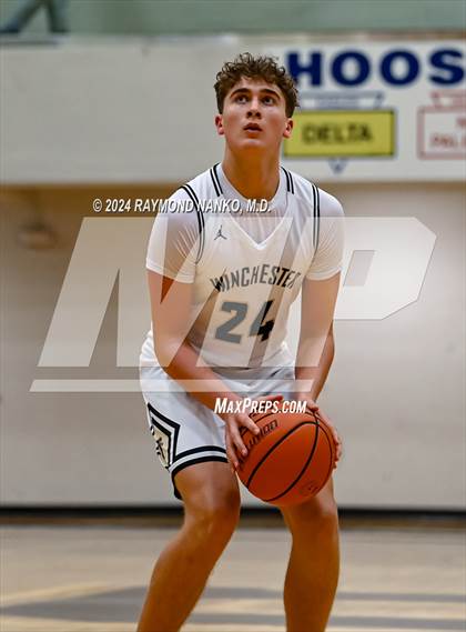 Thumbnail 2 in Winchester Community vs Columbia City (Delta Holiday Classic)  photogallery.