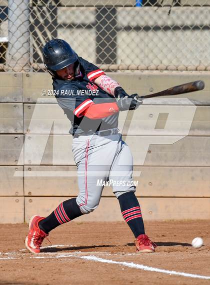 Thumbnail 2 in El Rancho vs Whittier (Rivera Park) photogallery.