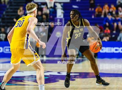 Thumbnail 2 in Paul VI vs. Montverde Academy (City of Palms Classic) photogallery.