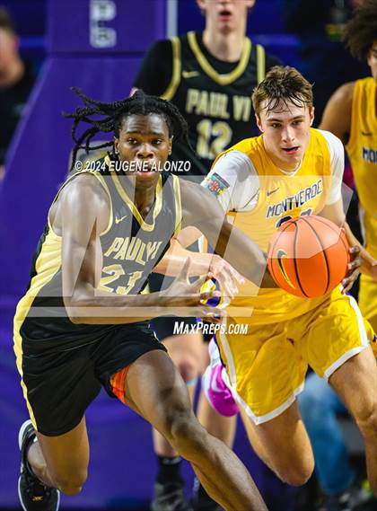 Thumbnail 3 in Paul VI vs. Montverde Academy (City of Palms Classic) photogallery.