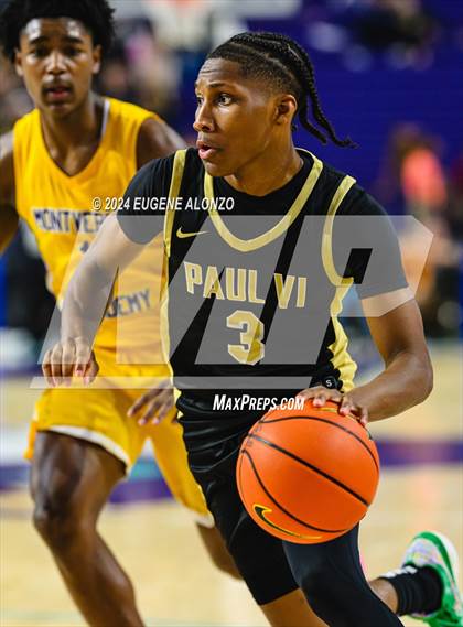 Thumbnail 1 in Paul VI vs. Montverde Academy (City of Palms Classic) photogallery.
