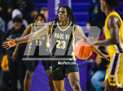 Thumbnail 2 in Paul VI vs. Montverde Academy (City of Palms Classic) photogallery.