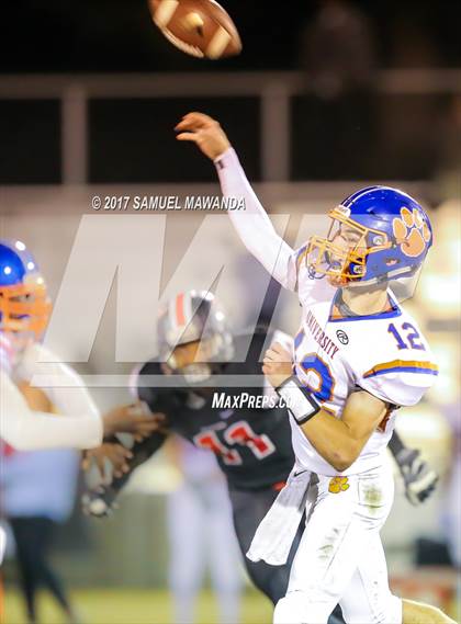 Thumbnail 1 in Cleveland vs. University (CIF LACS D2 Playoff) photogallery.