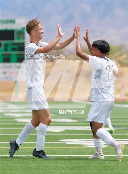 Thumbnail 3 in West Wendover vs Virgin Valley (VVHS Bulldogs Invitational) photogallery.