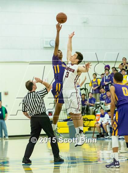 Thumbnail 3 in Archbishop Riordan vs. Sacred Heart Prep (CIF CCS Open Quarterfinal) photogallery.