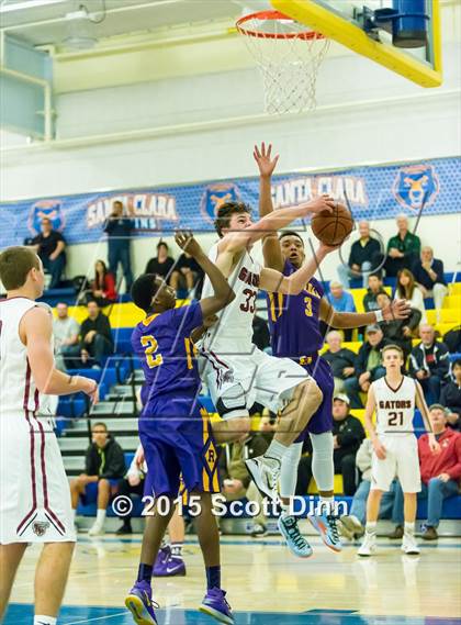 Thumbnail 1 in Archbishop Riordan vs. Sacred Heart Prep (CIF CCS Open Quarterfinal) photogallery.