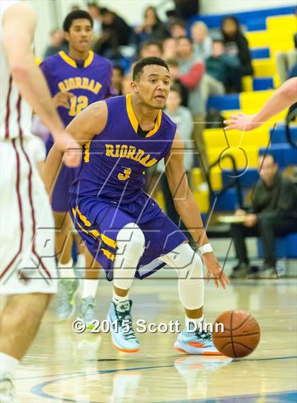 Thumbnail 3 in Archbishop Riordan vs. Sacred Heart Prep (CIF CCS Open Quarterfinal) photogallery.
