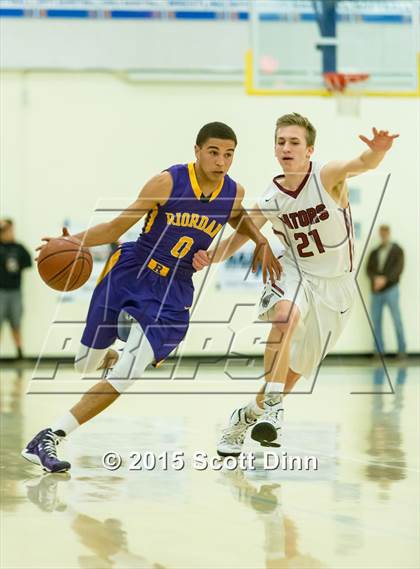 Thumbnail 1 in Archbishop Riordan vs. Sacred Heart Prep (CIF CCS Open Quarterfinal) photogallery.