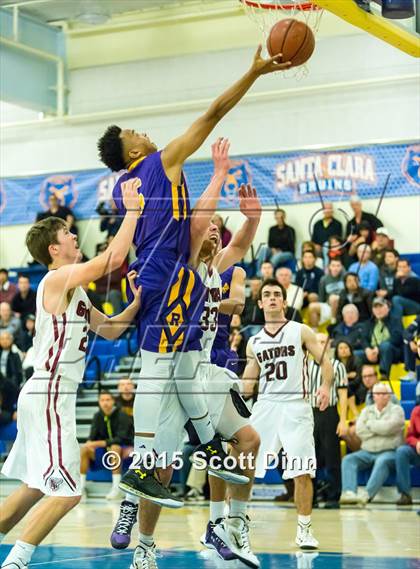 Thumbnail 2 in Archbishop Riordan vs. Sacred Heart Prep (CIF CCS Open Quarterfinal) photogallery.
