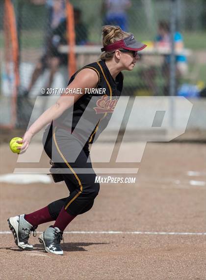 Thumbnail 3 in Oroville vs West Valley (Red Bluff Tournament) photogallery.
