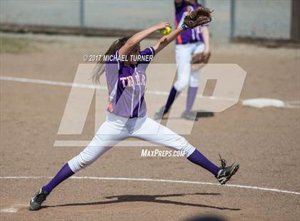 Thumbnail 3 in Oroville vs West Valley (Red Bluff Tournament) photogallery.