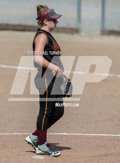 Thumbnail 1 in Oroville vs West Valley (Red Bluff Tournament) photogallery.