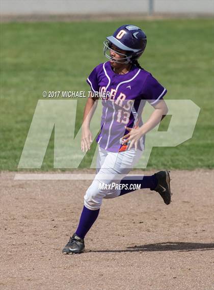 Thumbnail 2 in Oroville vs West Valley (Red Bluff Tournament) photogallery.