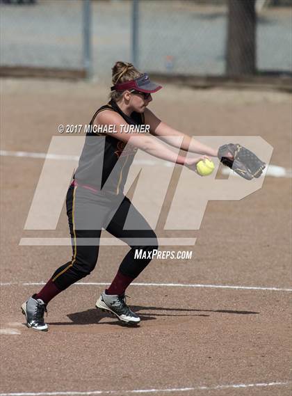 Thumbnail 2 in Oroville vs West Valley (Red Bluff Tournament) photogallery.