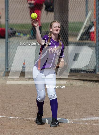 Thumbnail 2 in Oroville vs West Valley (Red Bluff Tournament) photogallery.