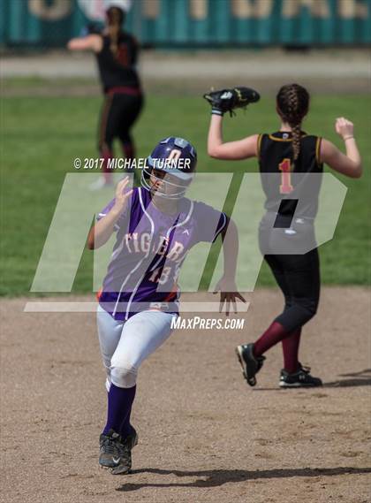 Thumbnail 3 in Oroville vs West Valley (Red Bluff Tournament) photogallery.