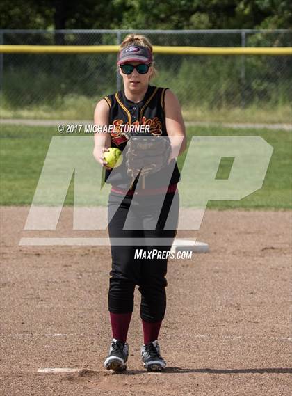 Thumbnail 1 in Oroville vs West Valley (Red Bluff Tournament) photogallery.