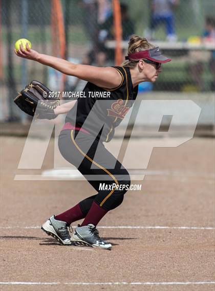 Thumbnail 2 in Oroville vs West Valley (Red Bluff Tournament) photogallery.