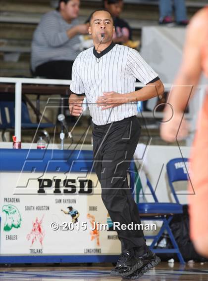 Thumbnail 3 in Dobie [J. Frank] vs  Pasadena (McDonald's Texas Invitational) photogallery.