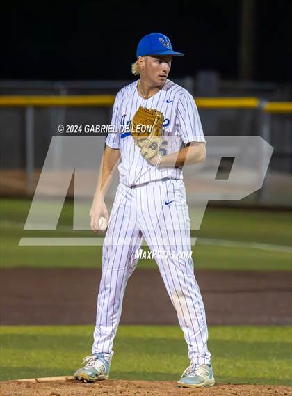Thumbnail 3 in Tivy vs. McAllen Memorial (UIL Baseball 5A Region IV Semifinal) photogallery.