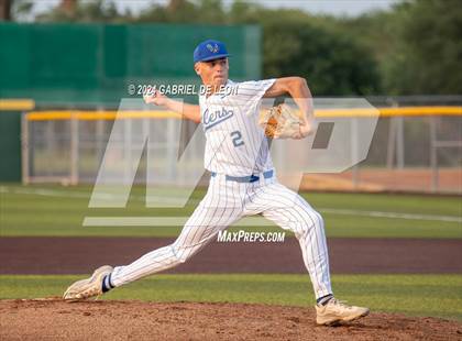 Thumbnail 3 in Tivy vs. McAllen Memorial (UIL Baseball 5A Region IV Semifinal) photogallery.