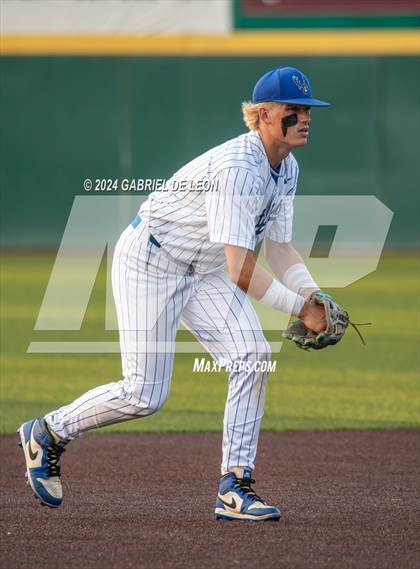 Thumbnail 3 in Tivy vs. McAllen Memorial (UIL Baseball 5A Region IV Semifinal) photogallery.