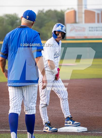Thumbnail 1 in Tivy vs. McAllen Memorial (UIL Baseball 5A Region IV Semifinal) photogallery.