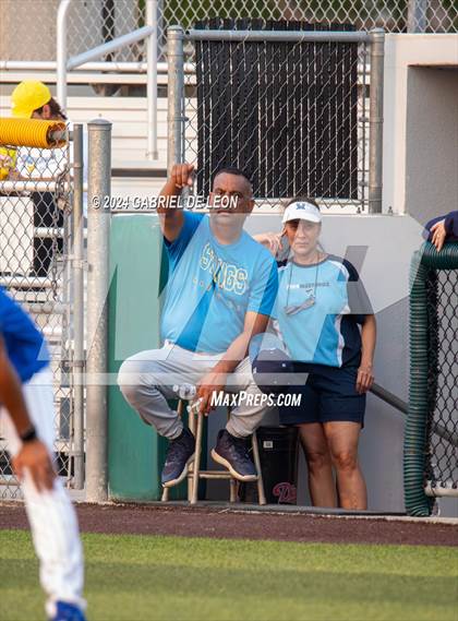 Thumbnail 3 in Tivy vs. McAllen Memorial (UIL Baseball 5A Region IV Semifinal) photogallery.