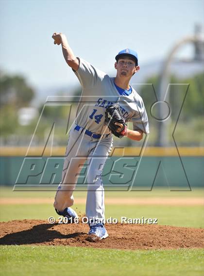 Thumbnail 1 in San Diego vs Calexico (66th Annual Lions Tournament 4A Semifinal) photogallery.