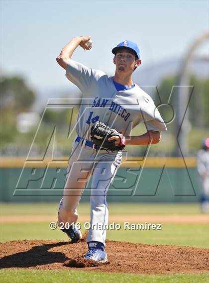 Thumbnail 1 in San Diego vs Calexico (66th Annual Lions Tournament 4A Semifinal) photogallery.