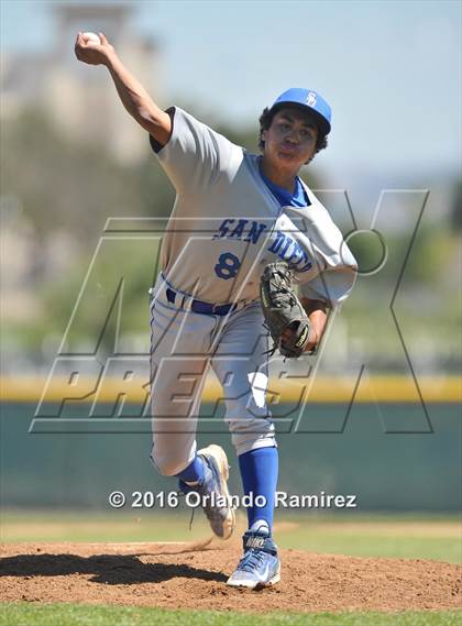 Thumbnail 1 in San Diego vs Calexico (66th Annual Lions Tournament 4A Semifinal) photogallery.
