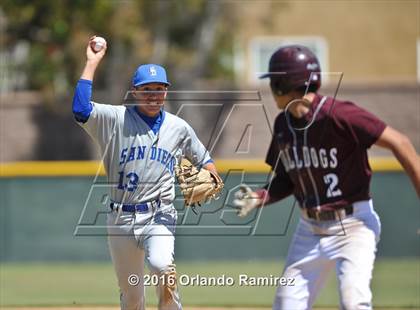Thumbnail 3 in San Diego vs Calexico (66th Annual Lions Tournament 4A Semifinal) photogallery.