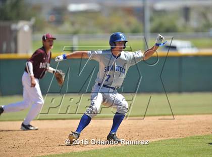 Thumbnail 3 in San Diego vs Calexico (66th Annual Lions Tournament 4A Semifinal) photogallery.