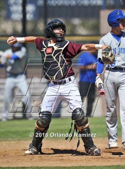 Thumbnail 3 in San Diego vs Calexico (66th Annual Lions Tournament 4A Semifinal) photogallery.