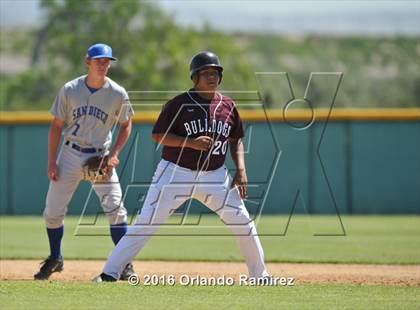 Thumbnail 3 in San Diego vs Calexico (66th Annual Lions Tournament 4A Semifinal) photogallery.