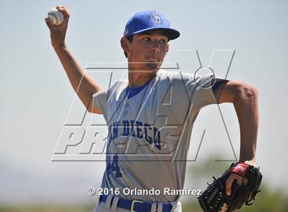 Thumbnail 1 in San Diego vs Calexico (66th Annual Lions Tournament 4A Semifinal) photogallery.