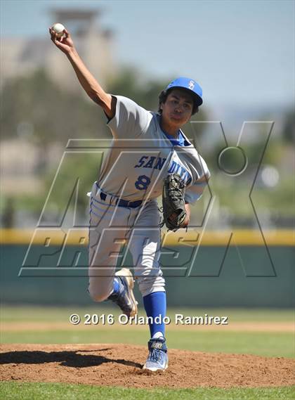 Thumbnail 2 in San Diego vs Calexico (66th Annual Lions Tournament 4A Semifinal) photogallery.