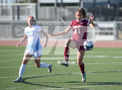 Thumbnail 1 in Nolan Catholic vs Mission Hills (SoCal Soccer Classic) photogallery.